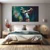 The Castle Decor Sports Art Wall Painting Wooden Framed Digital Painting 27x48 Inch (Style 1)