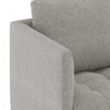 Florence Essential 3 Seater Fabric Sofa in Vapour Grey Colour