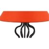 Sawyer Orange cotton Shade Iron Table Lamp