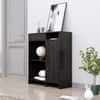 Hexa Red Multipurpose Storage Cabinet With 1 Drawer 1 Door in Flower Wenge Colour