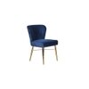 Abigail Metal Dining Chair in Honey Finish