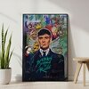 The Castle Decor Vintage Mafia Motivation Wall Art Framed Painting 20x30 Inch