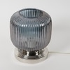 Sueno Smoke Glass and Metal Table Lamp