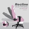 ASE Gaming Gold Series With Footrest Gaming Chair (Pink)