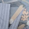 Grey Floral 300 GSM Cotton Double Bed Size Comforter from Threads