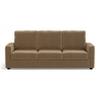 Apollo Sofa Set (Colour : Fawn Velvet, Cushion : Hard, Back Type : High Back, Seater : 3+1+1)