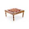 Sydney Sheesham Wood Coffee Table In Teak Finish