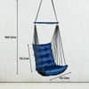 Swingzy Premium Hanging Swing Chair for Kids and Adults Blue