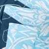 Blue Floral 300 GSM Cotton Double Bed Size Comforter from Threads