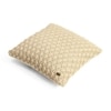 Popcorn Natural Cotton Knitted Cushion Cover 16X16 Inches