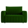 Beliss  Pull Out Sofa cum Bed  in Green Colour