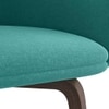 Meryl Lounge Chair in Teal Colour
