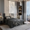 Stoa Paris Super King Size 100% Cotton Bedsheet with 2 Pillow Covers  Size Brown Beige
