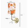 Devansh Metal Electric Wall Light in Gold Colour with Multi Shade Count of 1 Light