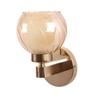 Eliante Modern Wall Lights Mild Steel & Glass Material Gold & Champaign Finish