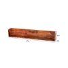 WOODENMOOD Rectangular Wall Rack