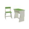 Utopia Extendable Toddler Study Desk and Chair Set in Verdant Green Colour