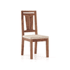 Martha Solid Wood Dining Chair Set Of 2 In Teak Finish