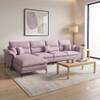 Aurora Sectional Sofa with Left Chaise Lounge Lavender