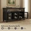 Rhodes 3 Door Solid Wood Sideboard in Mango Mahogany Finish