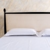 Archie Spindle Solid Wood King Non Storage Bed in Black Colour