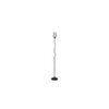 Luna Multicolour Glass Floor Lamp with Black Iron Base