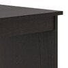 Kevin Engineered Wood Study Table in Dark Wenge Finish