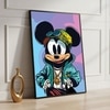 The Castle Decor Luxury Cartoon Street Style Wall Art Framed Painting 20x30 Inch