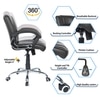 Ammoreavolea Mid Back Executive Chair in Black Colour