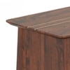 Saar Teak Wood Chest Of Drawers In Espresso Teak Finish