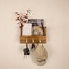 Tivoli Wooden Wall Organiser With Key Holders
