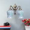 Devansh Metal Electric Wall Light in Multi Colour with Multi Shade Count of 2 Lights