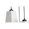 Archie White Natural Fiber Cluster Hanging Light