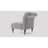 Tybalt Accent chair Velvet in Grey Color