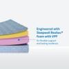 Sleepwell Ortho Mattress Medium Firm Orthopedic Support Resitec Foam Double 75x47x8 Inch