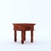 Anaisha Bedside Table In Honey Finish
