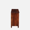 Sheesham Wood Sideboard In Scratch Resistant Honey Oak Finish