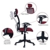 Jeaorda High Back Ergonomic Chair in Maroon Colour