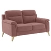 Niwara Velvet 2 Seater  sofa in Pink color