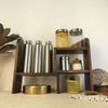 Helene Wooden Kitchen Countertop Organiser