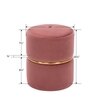The Blushing Bloom Pouf