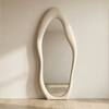 The Artment Beige Fluid Reflection Unbreakable Floor Mirror For Home (170 X 70 CM)