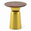 Rostrum Solid Wood Side Table