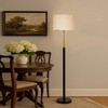 Devansh Wood & Metal Floor Lamp