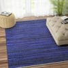 Imperial Knots Blue Hand Woven Dhurrie 4x6 Feet