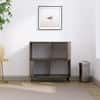 Hexa Engineered Wood Bookshelf Multipurpose Storage Rack in Flower Wenge Colour