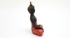 Laddu Polyresin Figurine in Red Colour