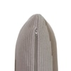Maverick Stone Pale Whisper  And Natural Cotton Cushion Cover 16X16 Inches