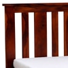 Elmsford King Size Bed Without Storage in Honey Oak Finish