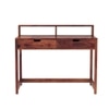 Alan Sheesham Wood  Study Table In Teak Finish